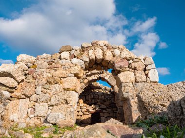 Büyücülük Cape Matapan Poseidon veya Tainaron Mani, Peloponnese, Yunanistan