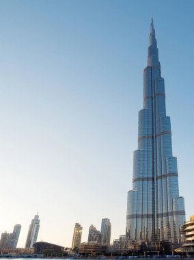 Dubai'de Binası Burj Dubai