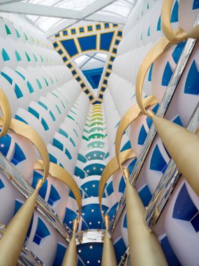 Burj Al Arab otelinin iç