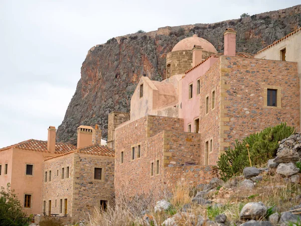 Monemvasia Città Medievale Lakonia Grecia — Foto Stock