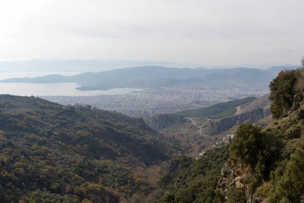 Blick Auf Volos Stadt Magnesia Griechenland — Stockfoto