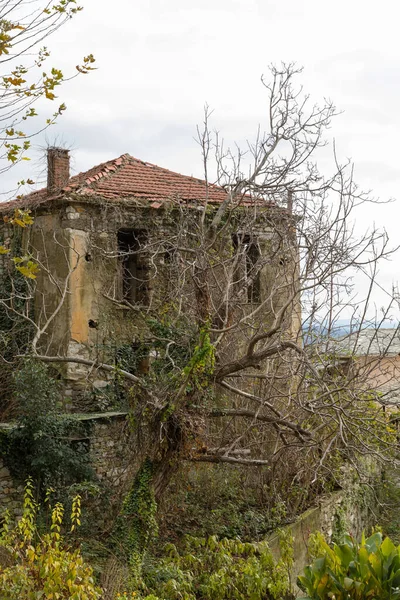 Traditionelles Haus Pilio Griechenland — Stockfoto
