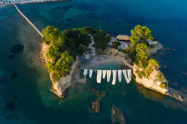 Aerial View Cameo Island Zakynthos Greece Royalty Free Stock Photos