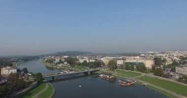 Vistula, Polonya Krakow Panoraması