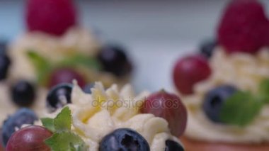 Ahududu Cake için tatil, yakın çekim