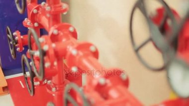 petrol, gaz boruları eğitim laboratuvarı