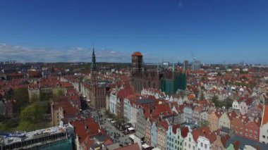 Gdansk, Merkezi, üstten görünüm