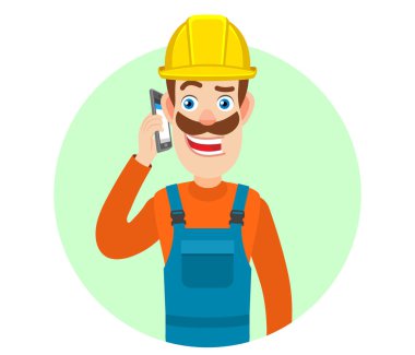 Cep telefonu üzerinde konuşurken Oluşturucu