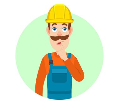 Parmağıyla dudaklarına ayakta Oluşturucu