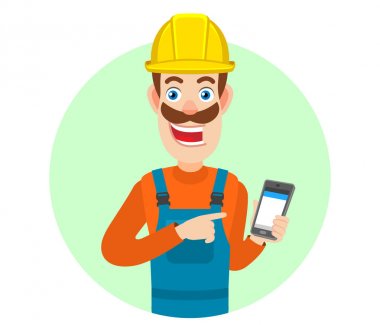 Cep telefonu elinde işaret Oluşturucu