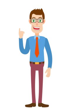 yukarı dönük iş adamı