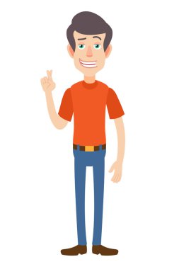 adam ile kenetlenmiş parmaklar