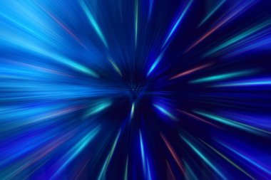 Farklı renklerdeki parlak ışıkların maskesi