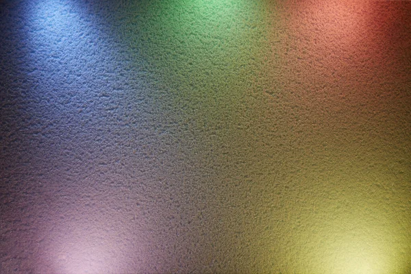 Rayons Différentes Couleurs Illuminent Mur — Photo