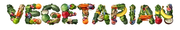 Vegetarisches veganes Symbol — Stockfoto