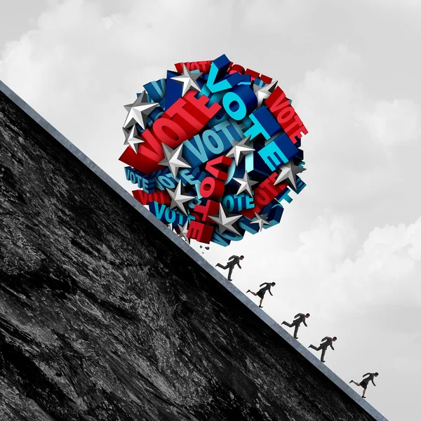 Vote Stress Symbol — Stock Photo, Image