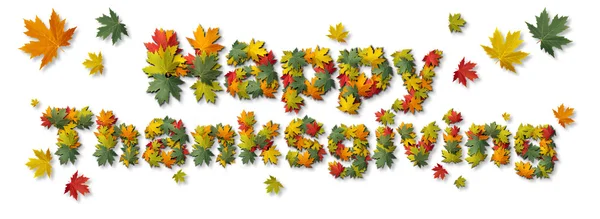 Happy Thanksgiving Autumn — Stock Photo, Image