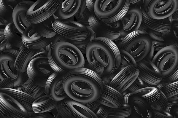 Tire Background Concept — Stock Photo, Image