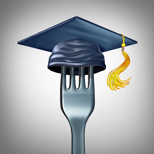 Símbolo da escola de cozinha — Fotografia de Stock