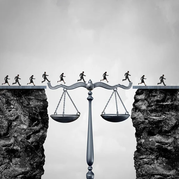 Lei e Solução Advogada — Fotografia de Stock