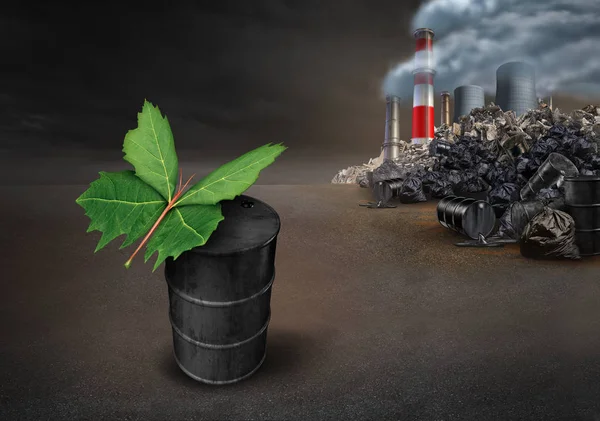 Föroreningar bevarande hopp konceptet — Stockfoto
