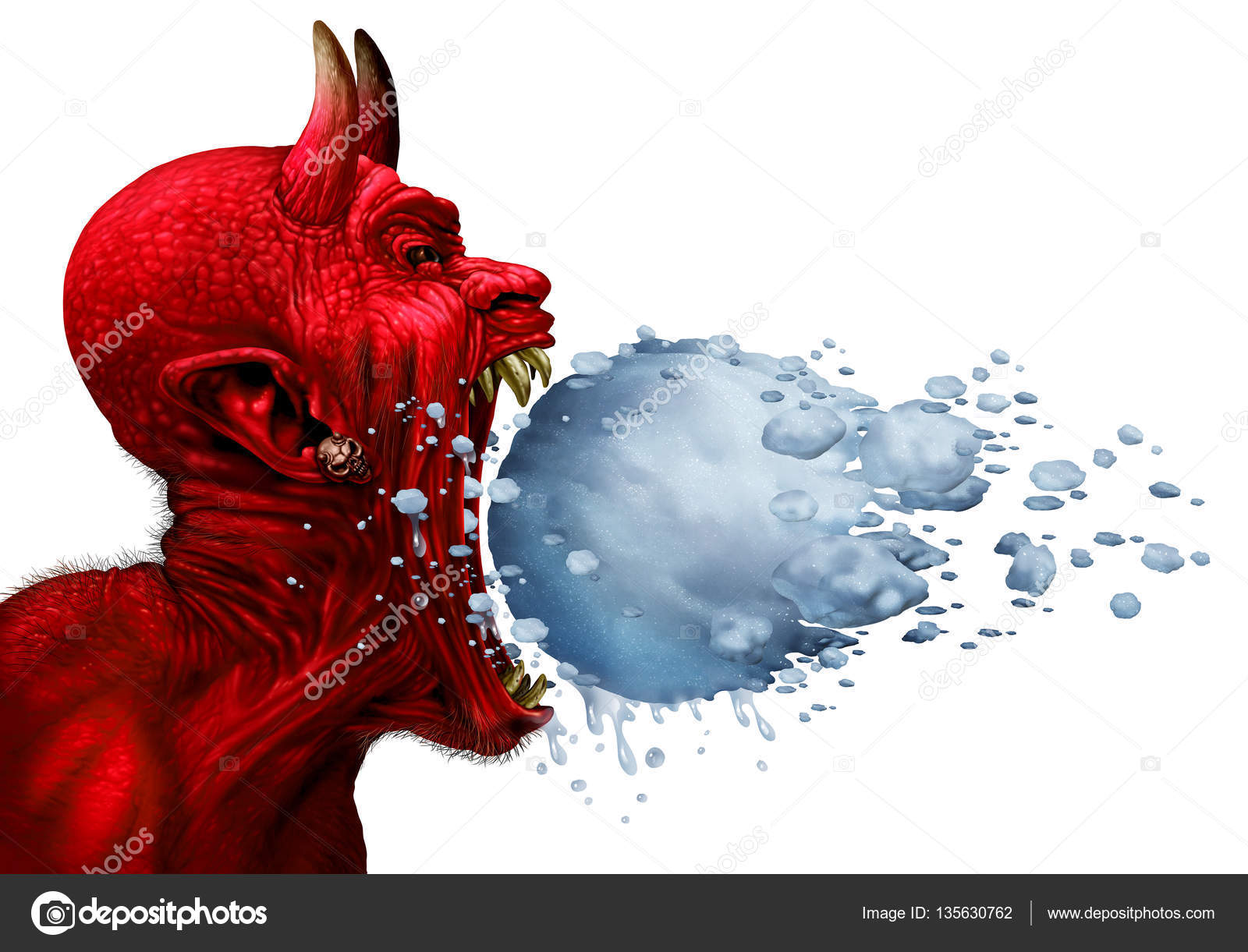 MONSTER MOUTH DEVIL BLOCK M