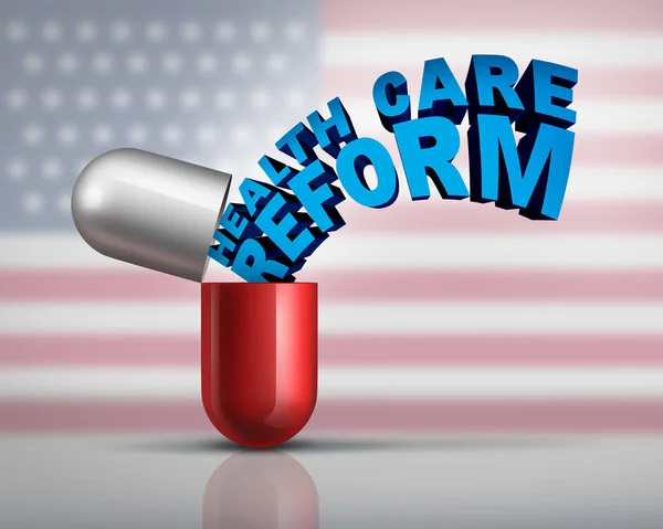 Amerikanska sjukvårdsreform — Stockfoto
