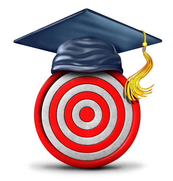 Education Target Symbol — Stock Photo, Image