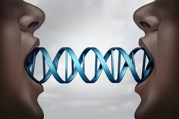 Koncepcja klonowania genów — Zdjęcie stockowe