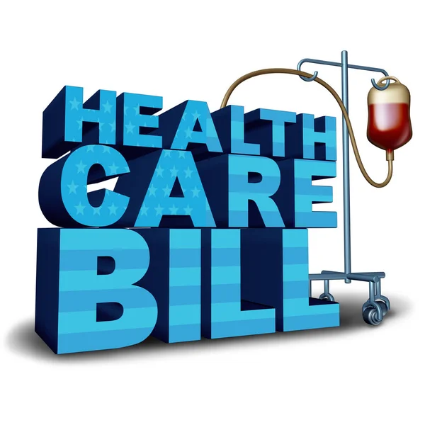 Amerika Birleşik Devletleri sağlık Bill — Stok fotoğraf