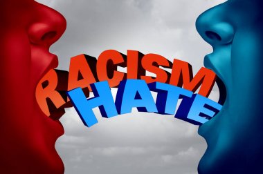 Racism And Hate Social Issue clipart