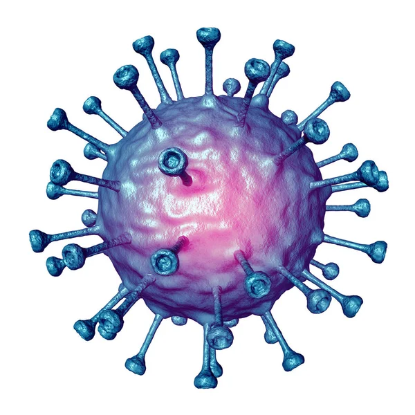 Conceito de células linfocitárias — Fotografia de Stock