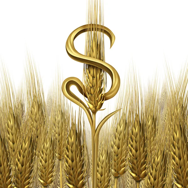 Jordbruket Business Symbol — Stockfoto