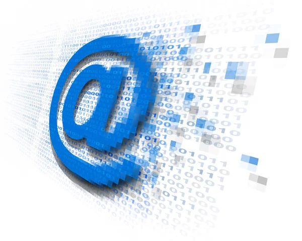 Sicurezza e-mail Internet — Foto Stock