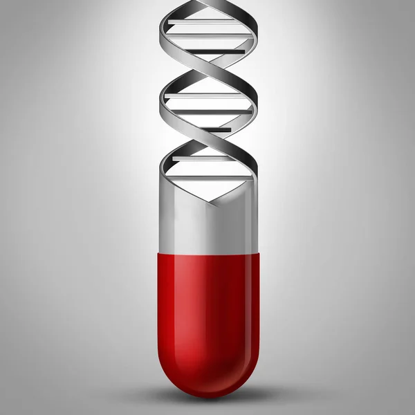 Pill DNS-szimbólum — Stock Fotó