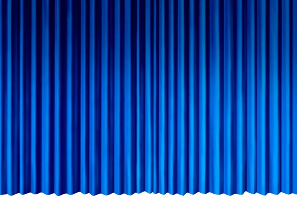 Cortinas azules Comunicación Fondo — Foto de Stock