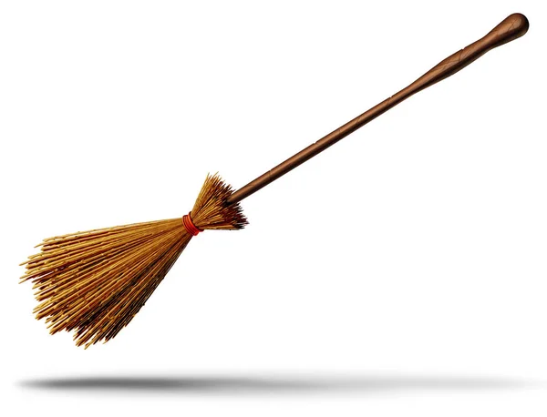 Witch Broom Object — Stock Photo, Image