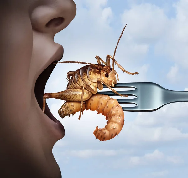 Eat Insects Symbol — Stock Photo, Image