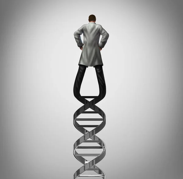 Genetik Arzt medizinisches Symbol — Stockfoto