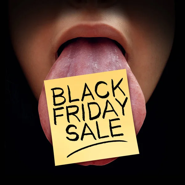 Black Friday Promotional Marketing — Stock Photo, Image