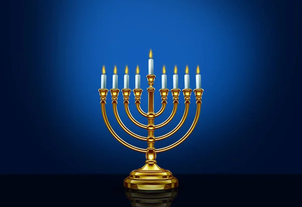 Conceito feliz Hanukkah — Fotografia de Stock