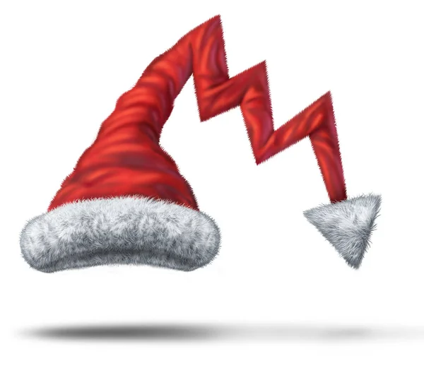 Símbolo de deuda navideña — Foto de Stock