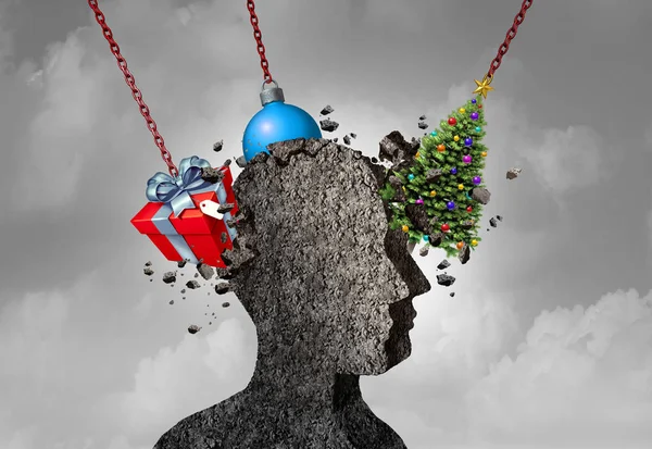 Holiday Headache Concept — Stock Photo, Image