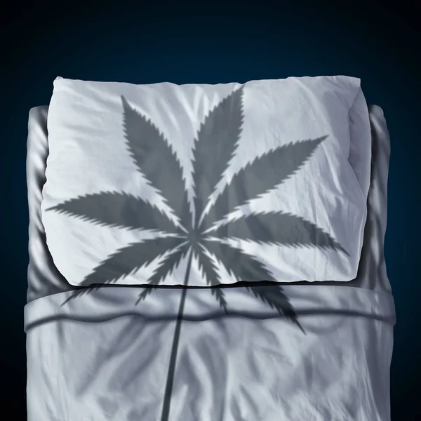 Marihuana i snu — Zdjęcie stockowe