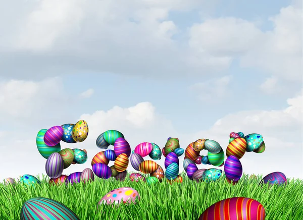 Easter Holiday Greeting — Stock Photo, Image