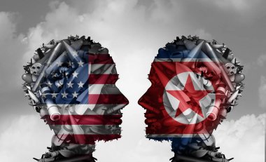 North Korea And United States Talks clipart