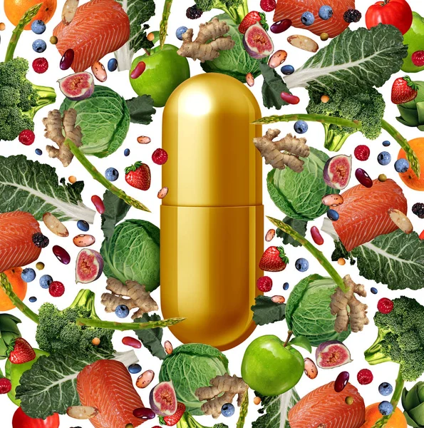 Integratore vitaminico — Foto Stock