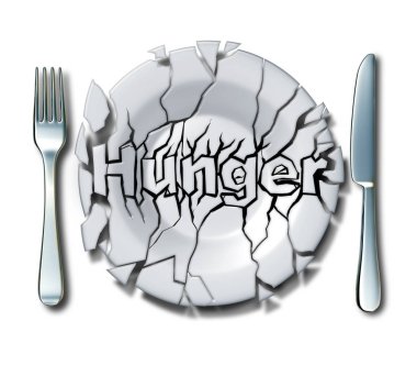 Hunger Concept clipart