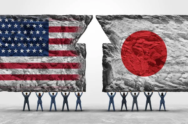 Japan United States Success — Stock Photo, Image