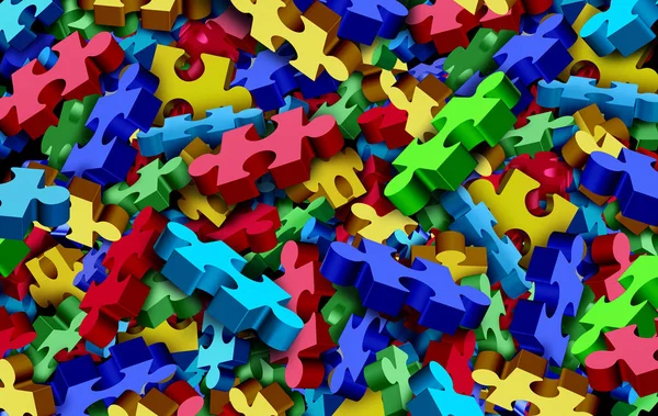 Autism Background — Stock Photo, Image